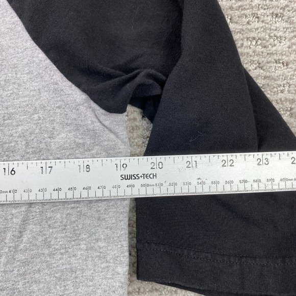 Adidas Edmonton Football Club Shirt Women Medium M Gray Black Half Sleeve CF - Picture 6 of 7